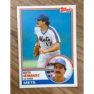 Keith Hernandez 1983 Topps Traded - #43T New York Mets NM, razor sharp